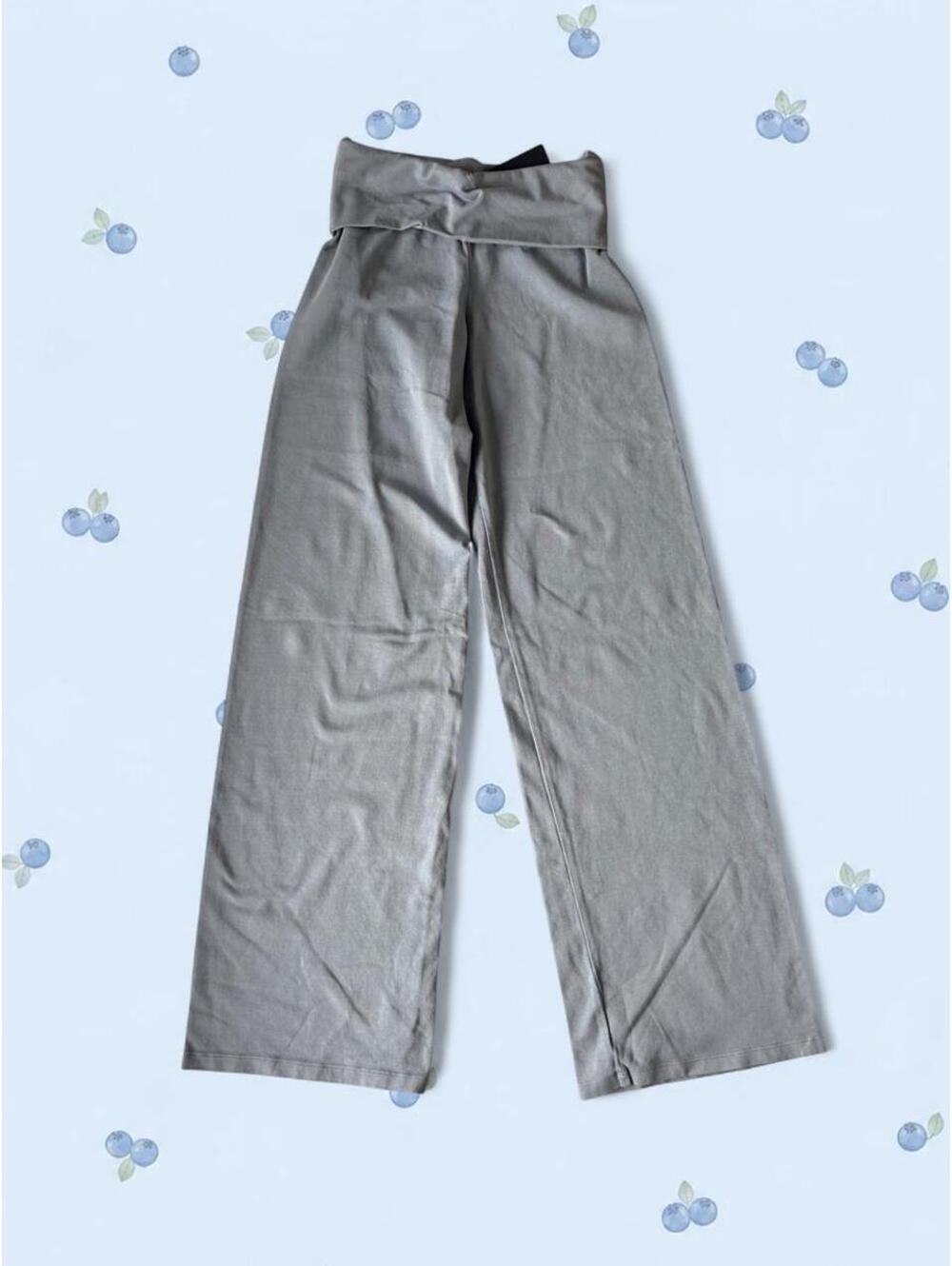 Brandy Melville greyish blue priscilla pants